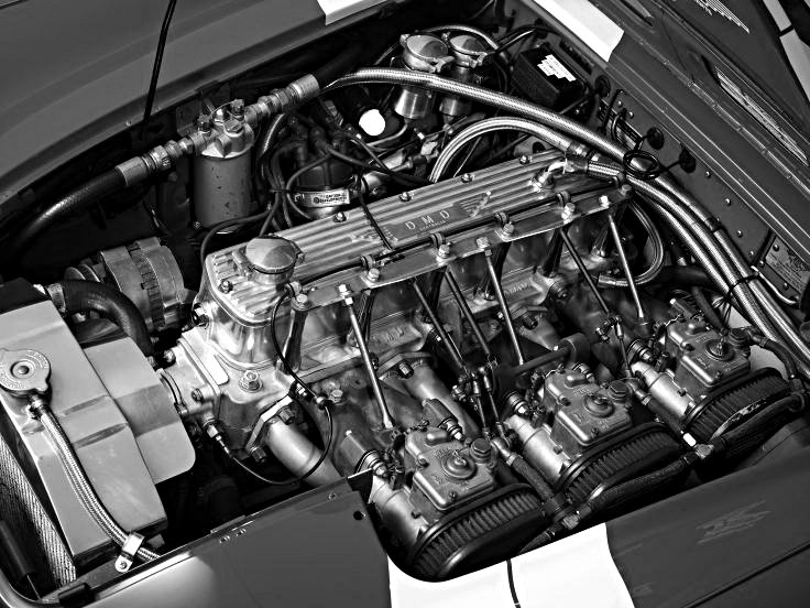 1967 Works Austin Healey 3000 MkIII Engine - Rally Car Photo Print