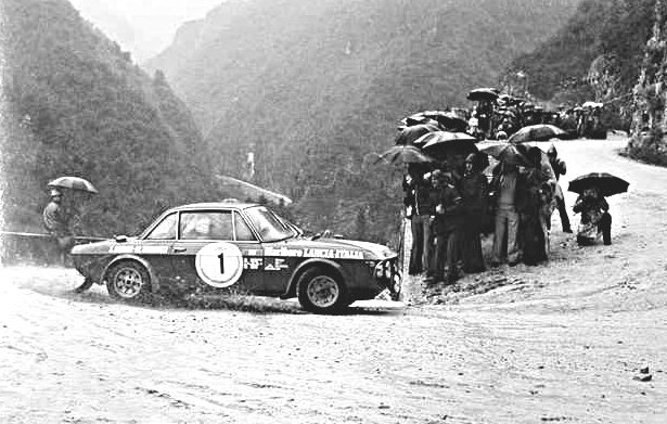 Munari-Mannucci Lancia Fulvia 1.6 HF 1973 San Martino di Castrozza Rally - Rally Car Photo Print