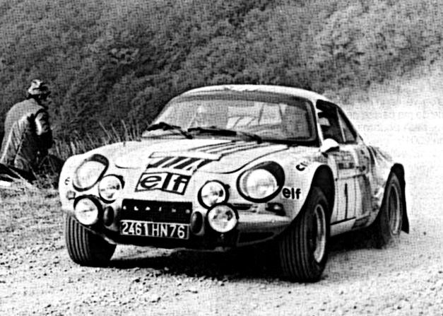 Jean-Luc Therier Alpine Renault A 110 1983 Sanremo Rally - Rally Car Photo Print