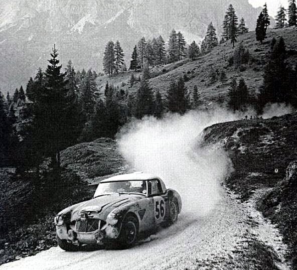 Morrison Austin Healey 3.0 at 1962 Liege-Sofia-Liege Marathon - Rally Car Photo Print
