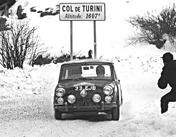 Paddy Hopkirk Mini Cooper S 1964 Monte-Carlo Winner #6 - Rally Car Photo Print
