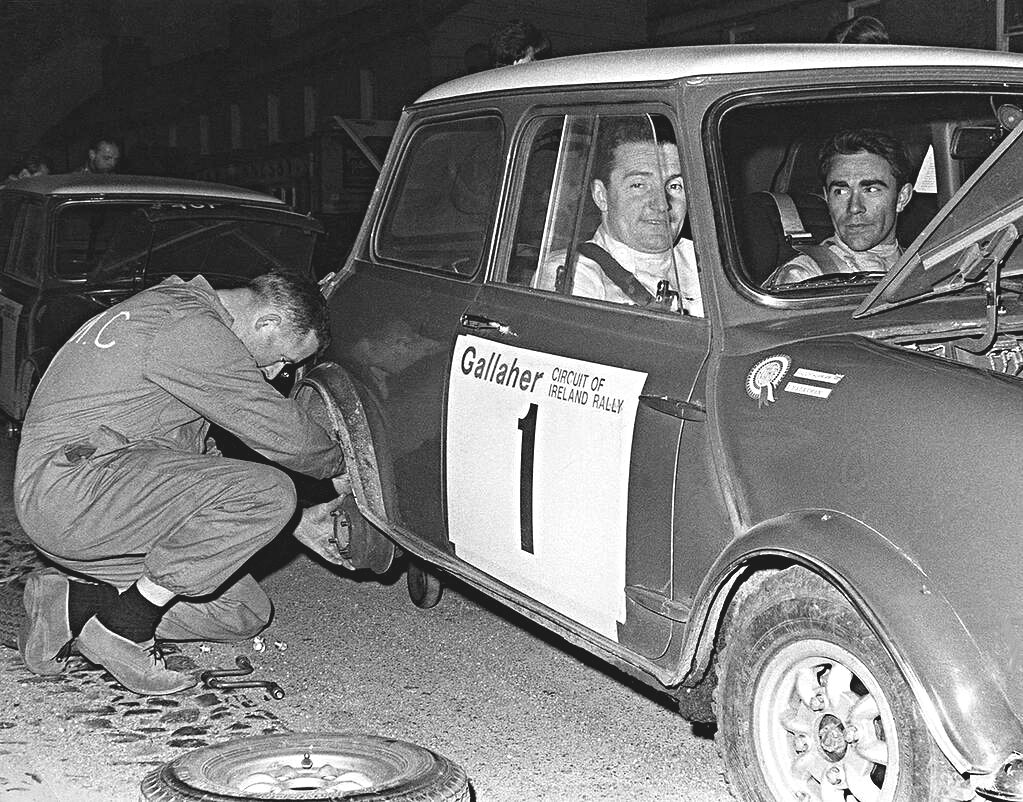 Hopkirk-Harryman Mini Cooper S 1967 Circuit of Ireland - Rally Car Photo Print