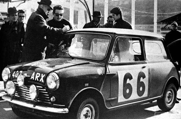 Hopkirk-Scott Mini Cooper S 1963 Monte-Carlo Rally - Rally Car Photo Print