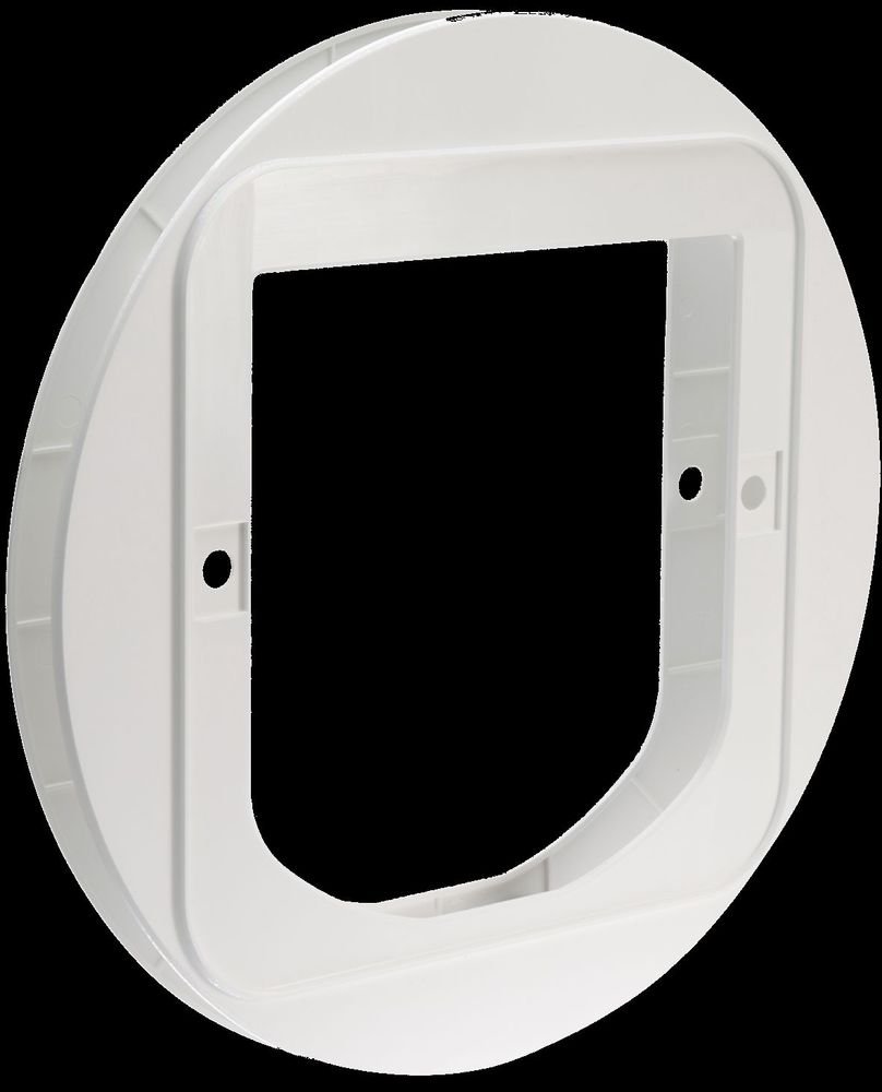 SUREFLAP Pet Door Glass or Wall Mounting Adaptor - White
