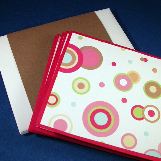 CIRCLE IT ... Circles, Circles Everywhere Greeting Card Set of 6