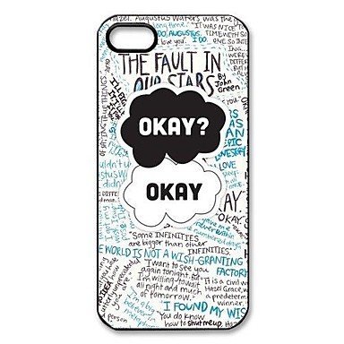 The Fault In Our Stars Aluminium Plastic Hard Back Case for iPhone 5/5S
