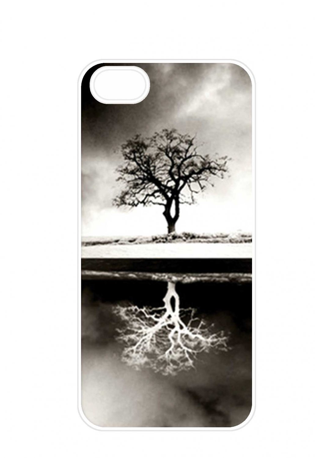 Reflection of the tree Aluminium Plastic Hard Back Case for iPhone 4/4S