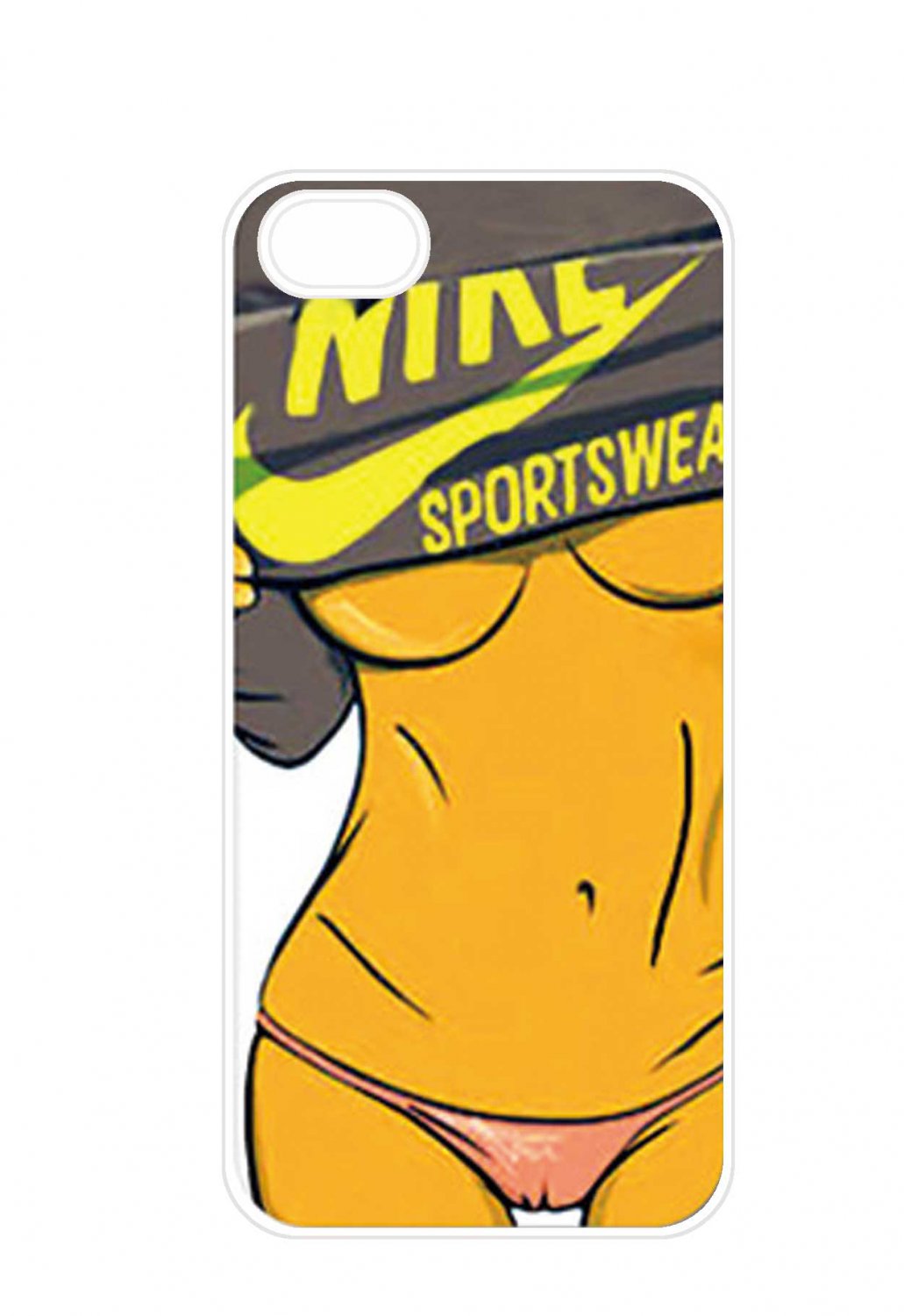 Free Shipping Fashion Sexy Girl Aluminium Plastic Hard Back Case for iPhone 4/4S