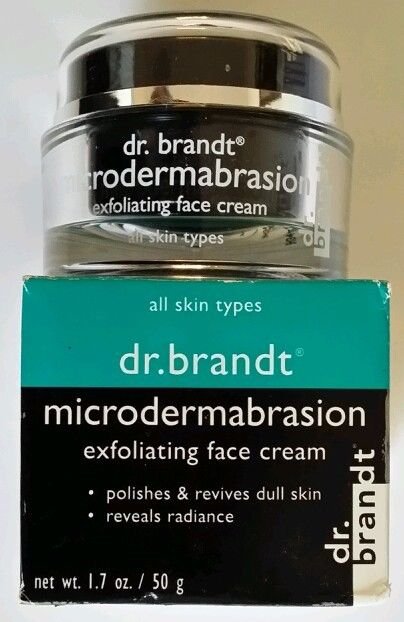 Dr Brandt microdermabrasion exfoliating cream 1.7 oz