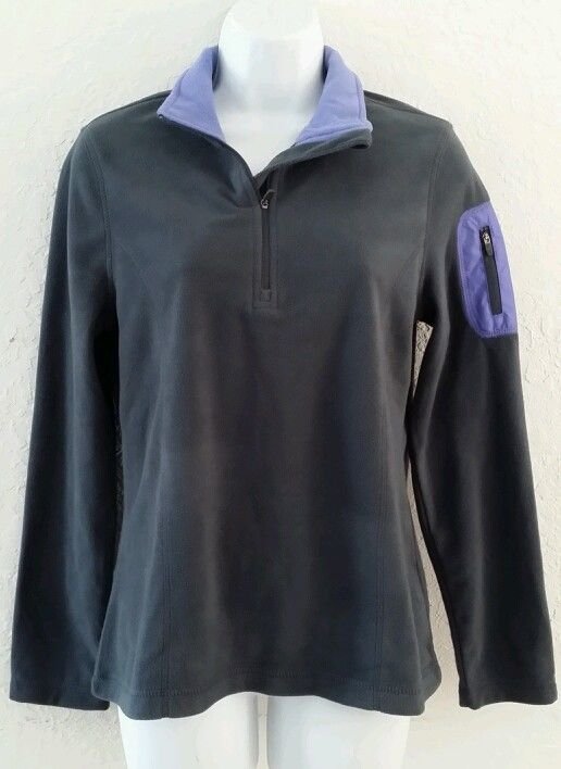 Danskin Now Women's 1/4 Zip Knit Pullover Top