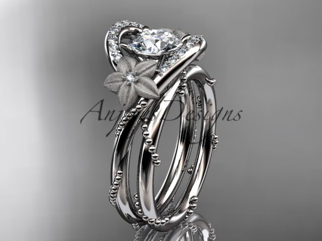 Platinum diamond unique engagement set ADLR166S