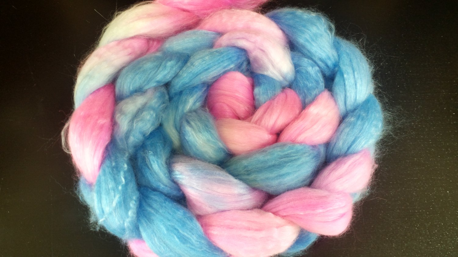 4oz Hand Dyed Merino Tencel 50/50