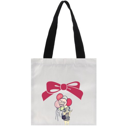 Tote Bag_Pink_StayWord