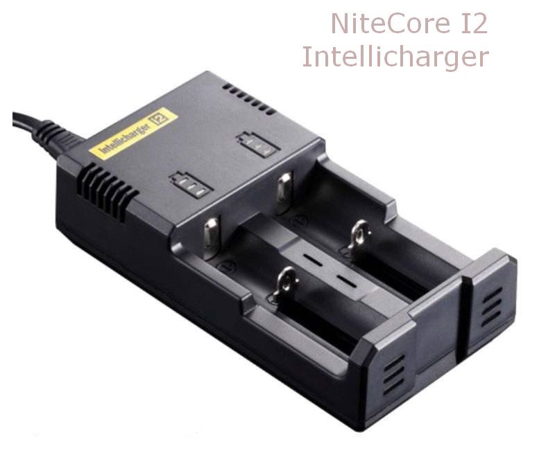 NITECORE i2 Intellicharge universal smart battery Charger (Ver. 2) 18650 AA 18500 14500 18350 16340
