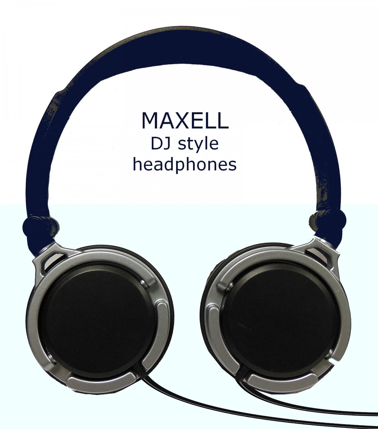 MAXELL DJ Style Headphones 40mm driver monitor for iPAD iPHONE MP3 deep bass