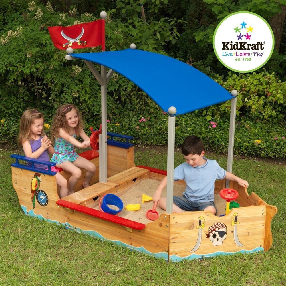 KIDKRAFT PIRATE SANDBOAT 00128