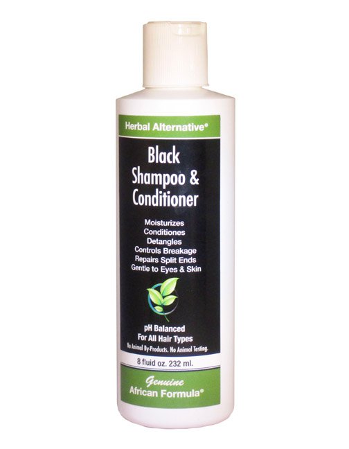 Black Shampoo & Conditioner 8oz