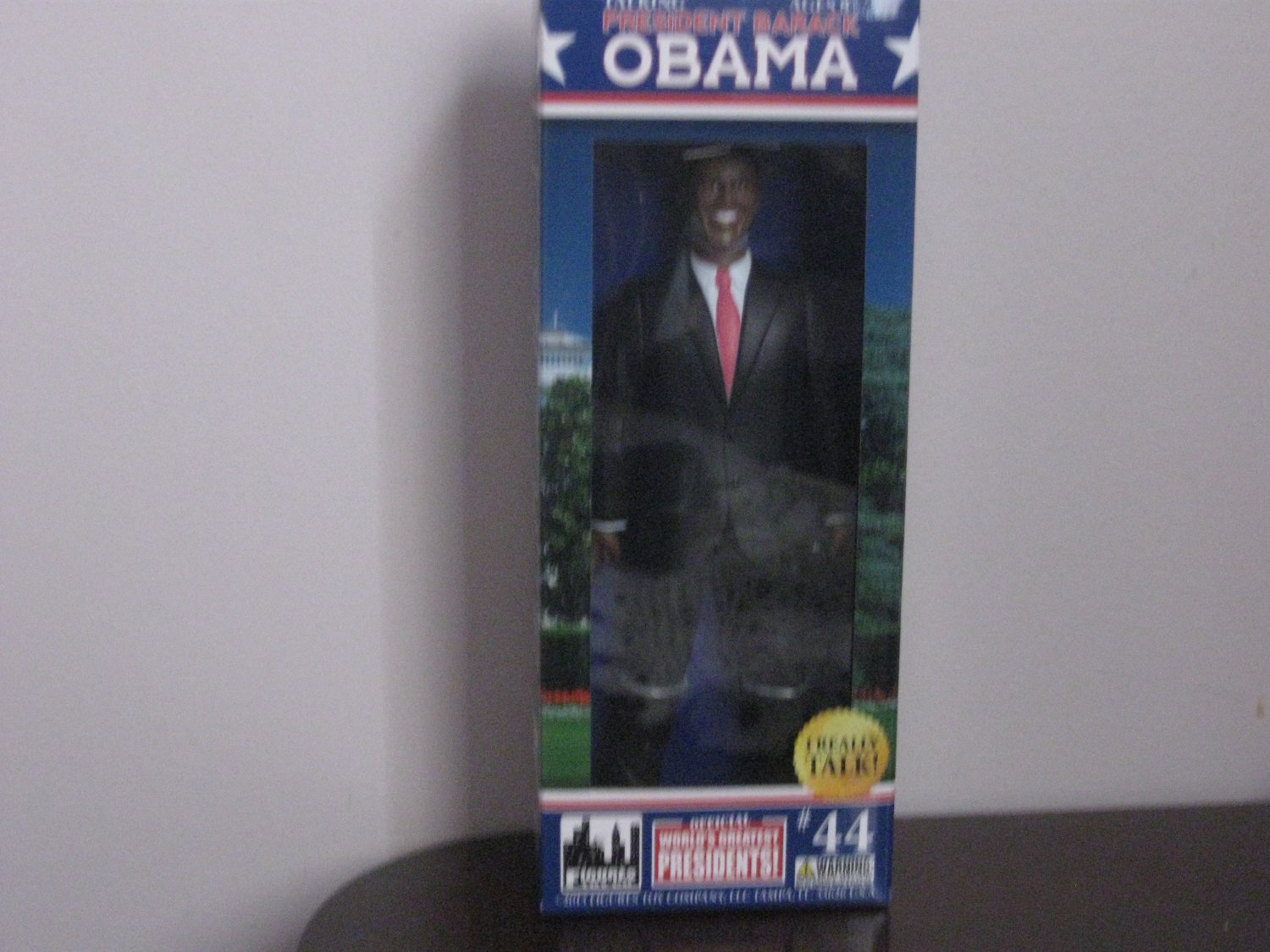 Talking President Barack Obama