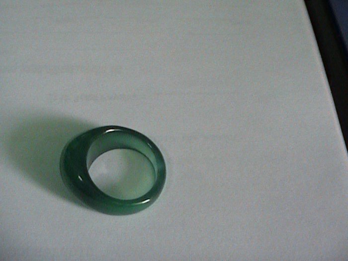 Green Agate ring
