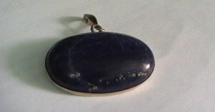 lapis pedant with holder