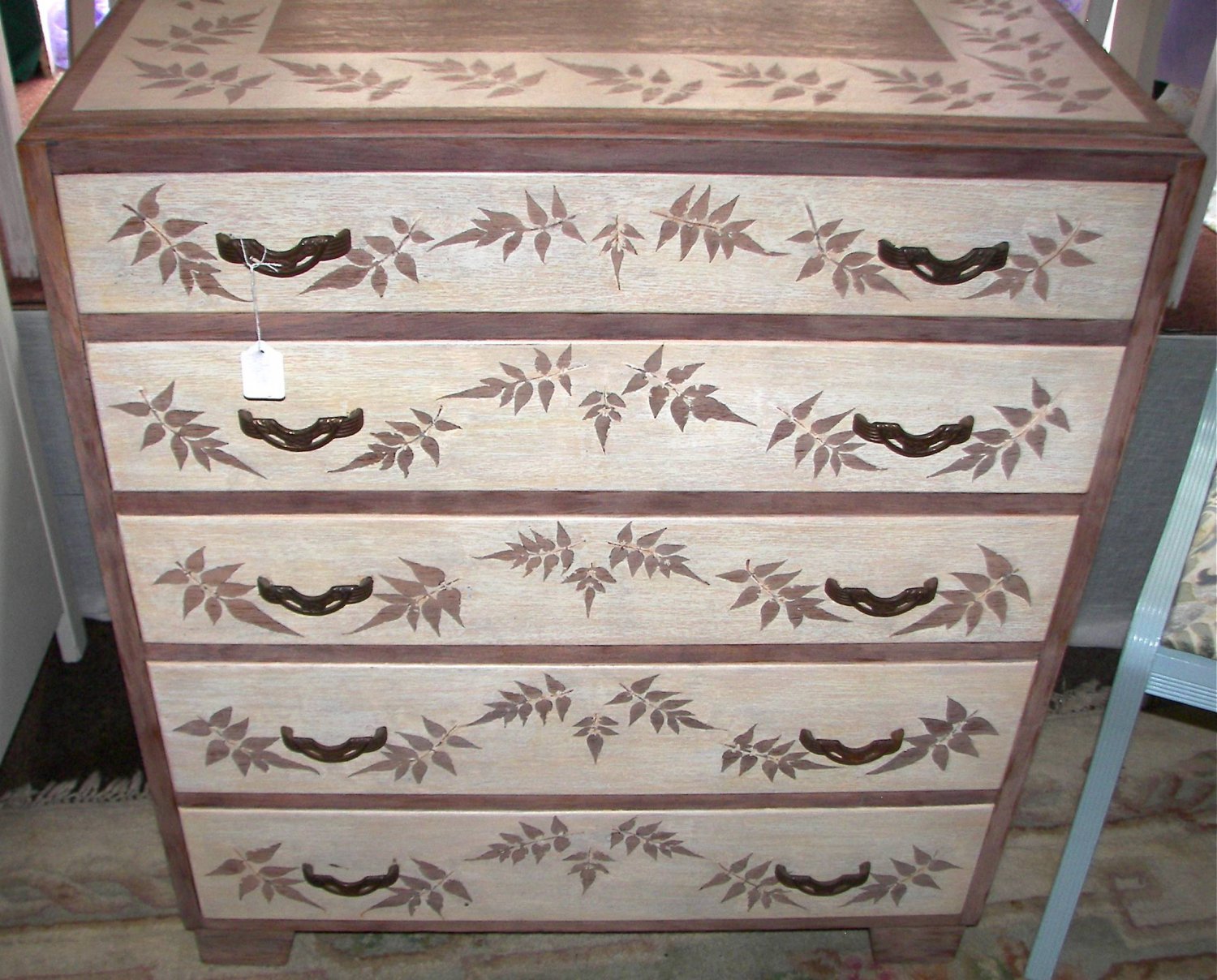 Vintage renovated chest of drawers