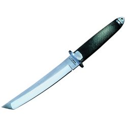 Magnum Tanto II, Kraton Handle, Plain Blade, Leather Sheath