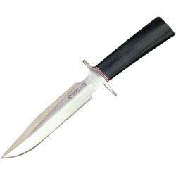 Military Classic, Micarta Handle, Plain, Leather Sheath