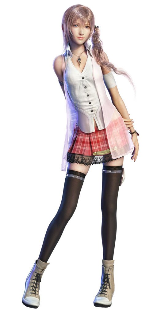 Final Fantasy Serah Farron Cosplay Costume