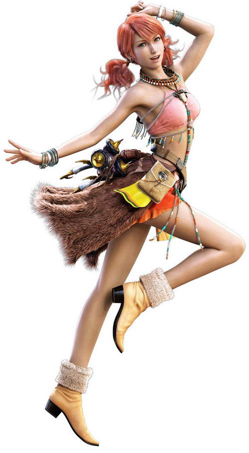 Custom made Final Fantasy Vanille Cosplay Costume