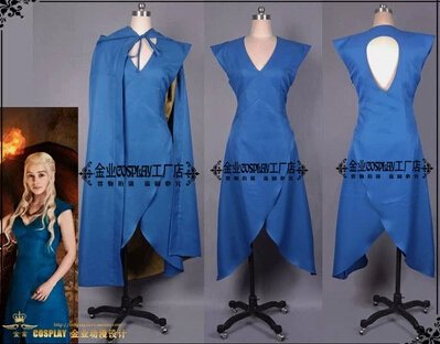 Game of Thrones Daenerys Targaryen Cosplay costume