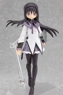 Puella Magi Madoka Magica Akemi Homura Cosplay Costume