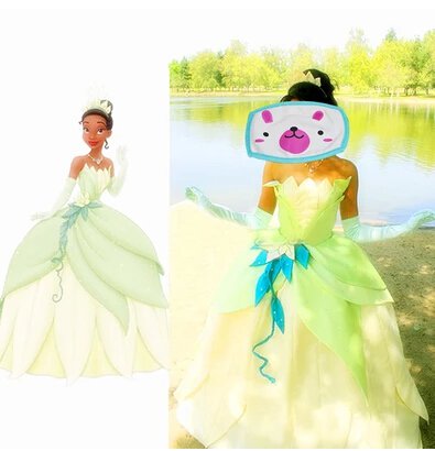 Custom Made The Princess and the Frog Tiana Princess Dress