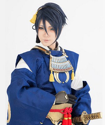 Touken Ranbu Online mikazuki munechika Cosplay Wig