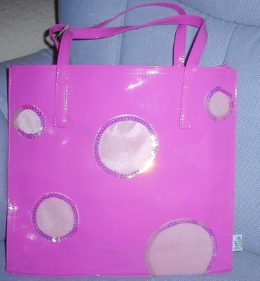 handbagbargains: Pink Dot Jelly Plastic Purse Handbag
