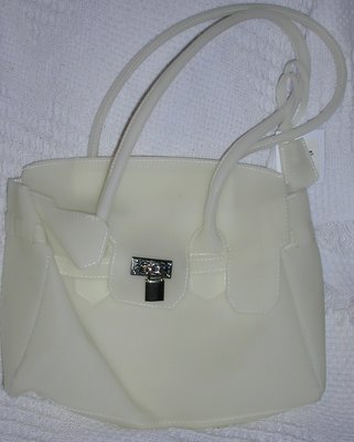 handbagbargains: White Jelly Handbag Purse