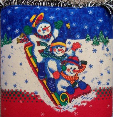 handbagbargains: Sledding Snowman Winter Bucket Hangbag Purse