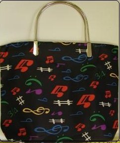 handbagbargains: Music Note Handbag Totebag