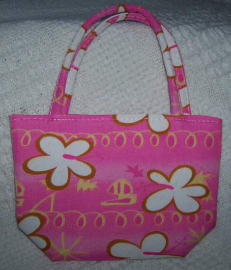 handbagbargains: Pink Flower Mini Purse