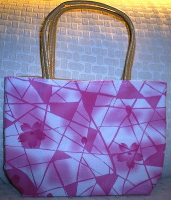 handbagbargains: Pink Geometric Design Purse