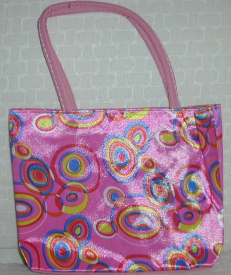 handbagbargains: Pink Retro Circles (Bubble) Purse