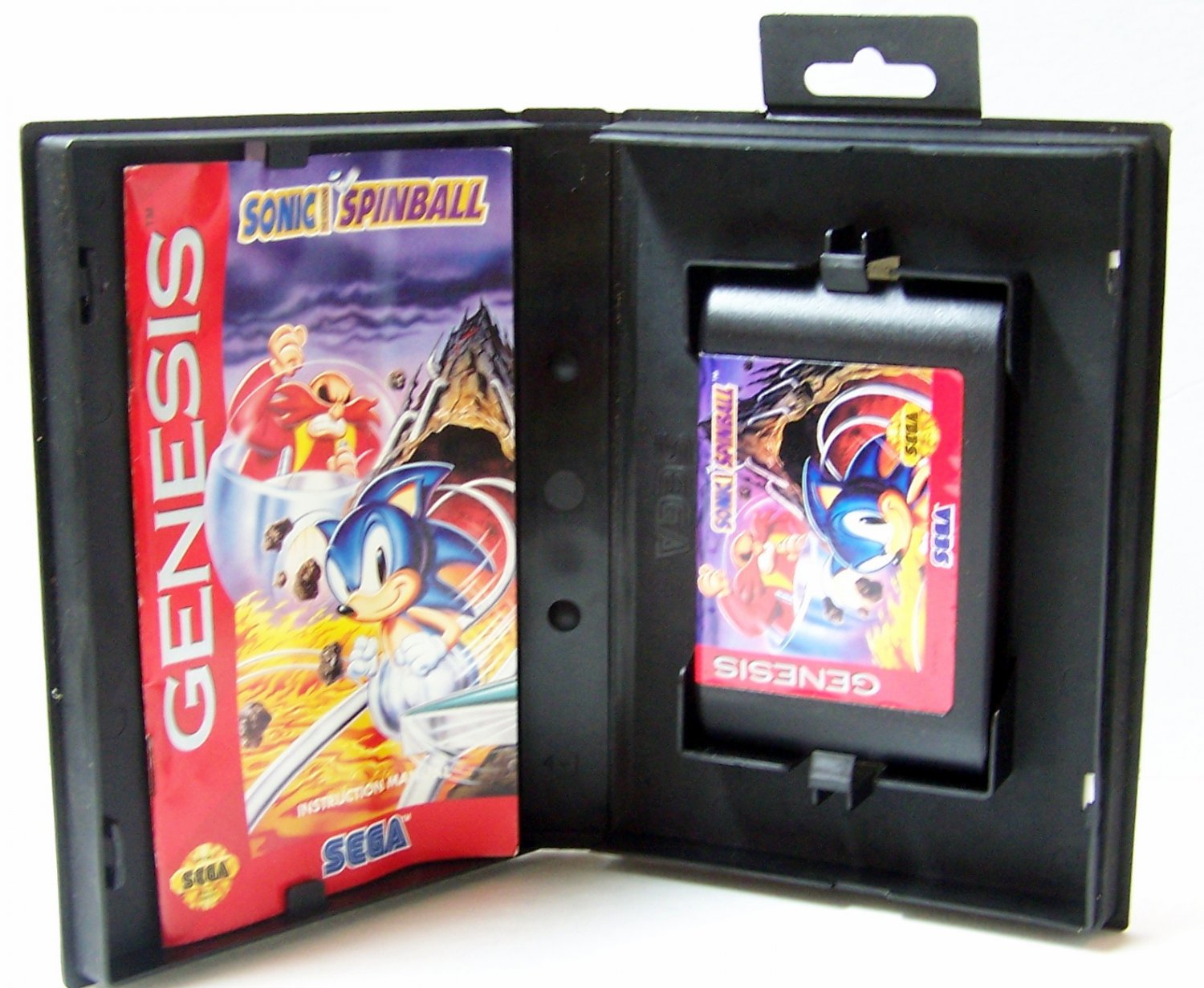 Sonic The Hedgehog Spinball Sega Genesis Game Complete