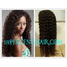 Full lace wigs 100% brazilian virgin hair deepcurl