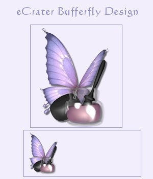 eCrater Bufferfly Design