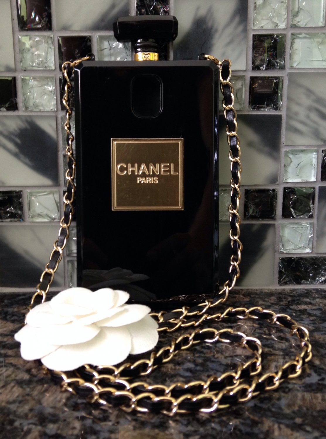 From USA Perfume Bottle Samsung Galaxy Note 3 Case Cover Black Fast Free Shipping