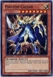 Yugioh Card Photon Caesar - REDU-EN004 - Common 1st Edition
