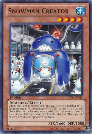 Yugioh Card Snowman Creator - ABYR-EN029 - Common 1st Edition