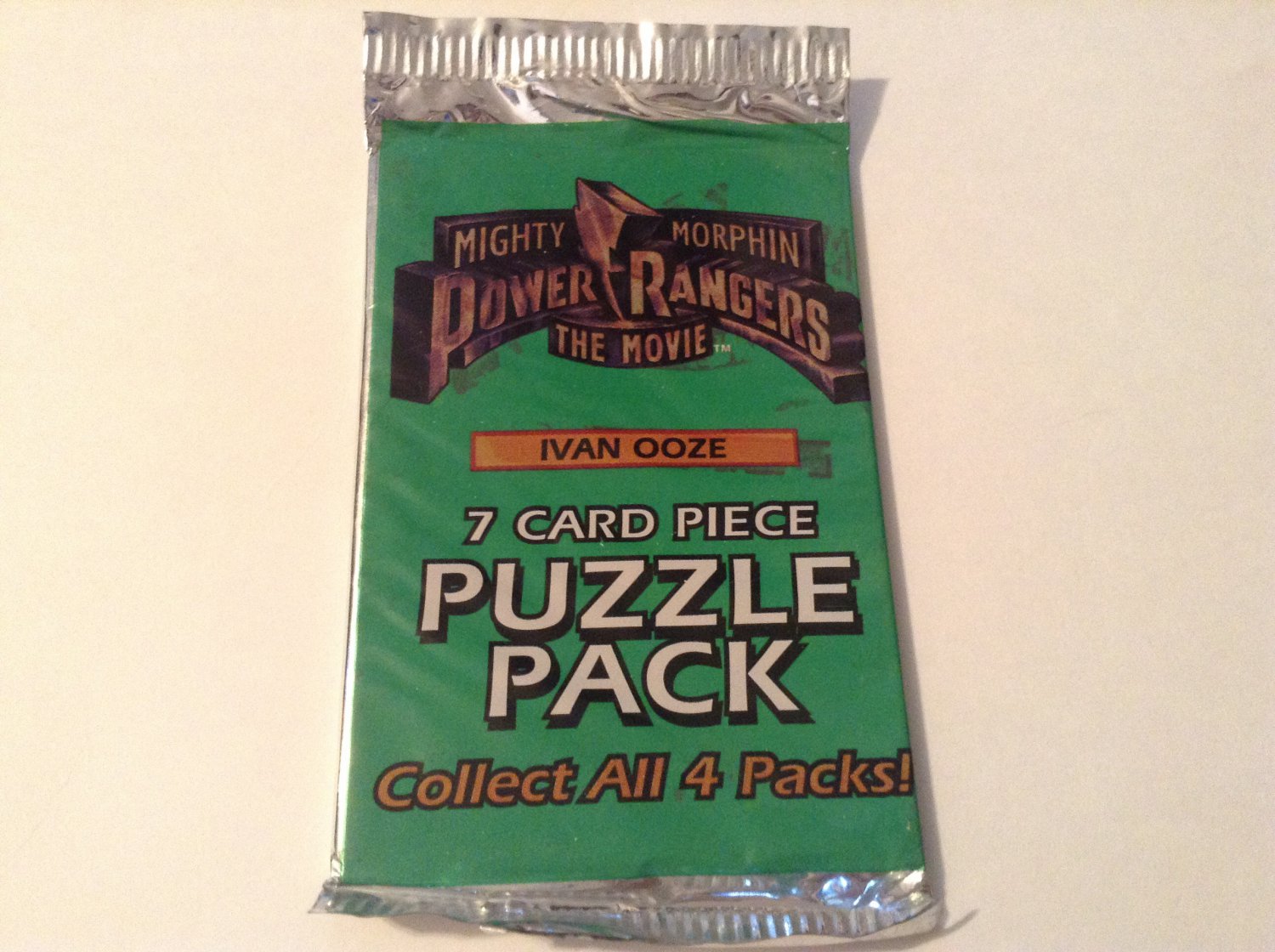 Mighty Morphin Power Rangers The Movie Ivan Ooze Trading Card Booster Pack