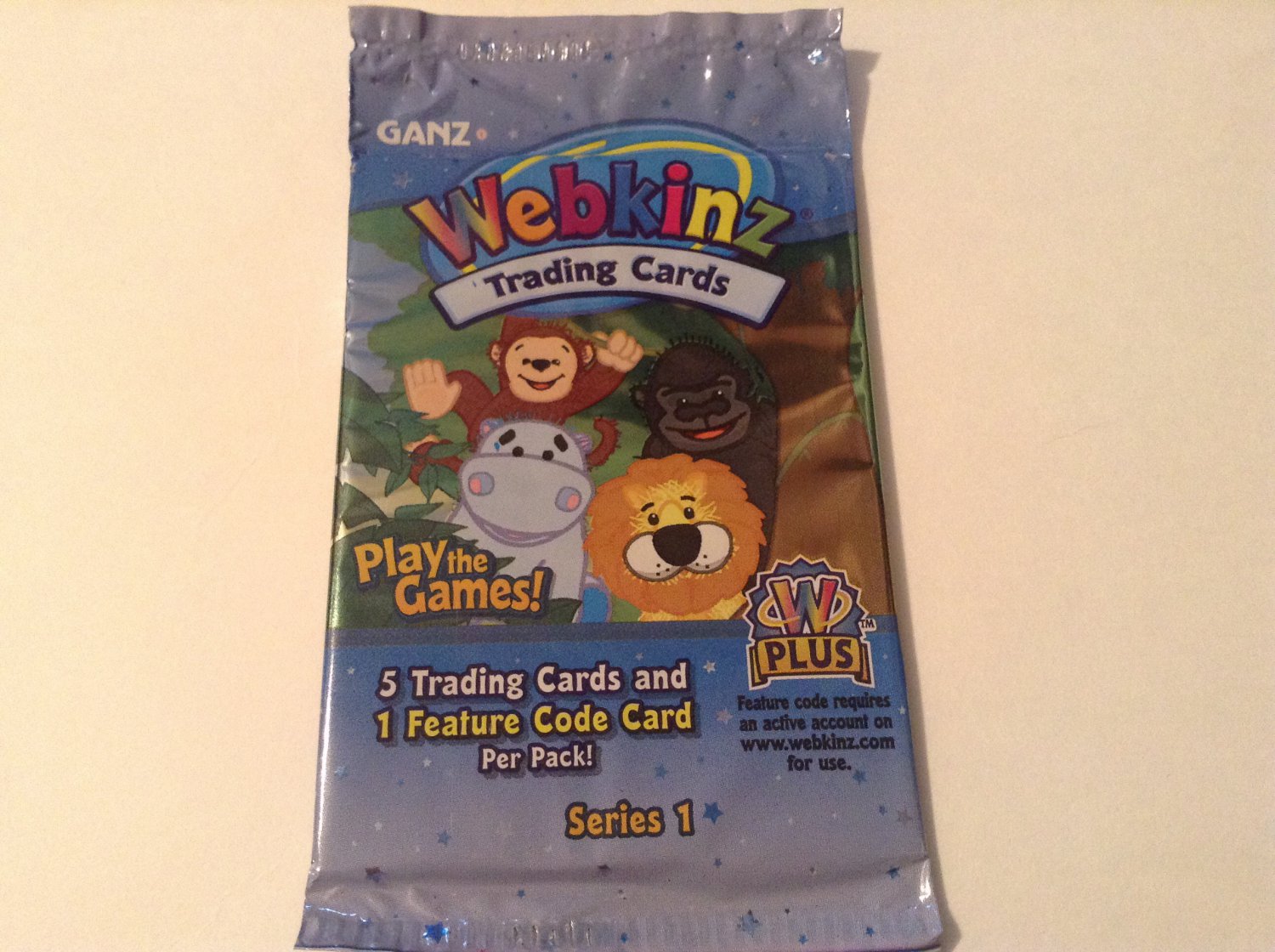 Webkinz Ganz Trading Card Booster Pack