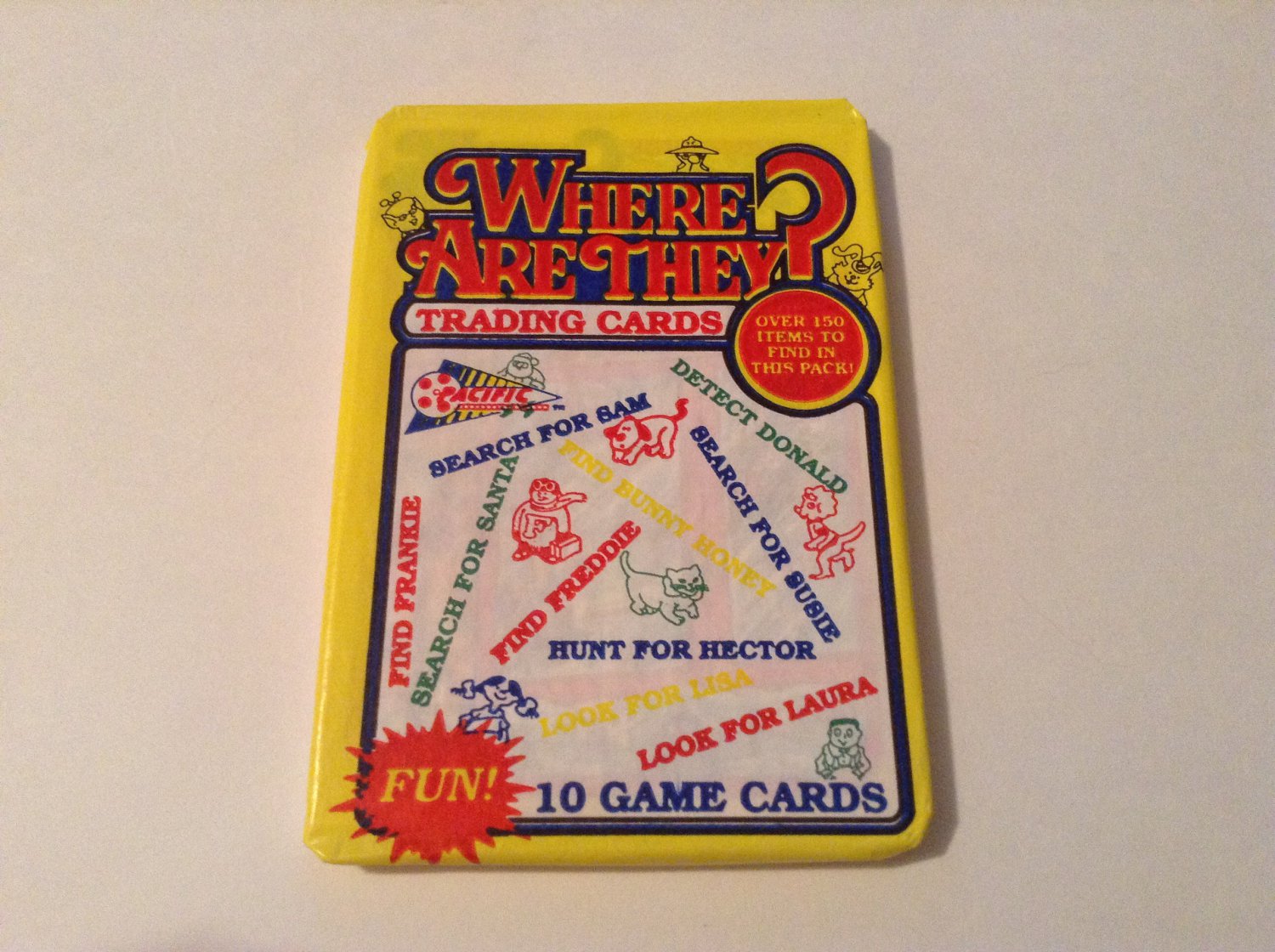 Where Are They? Trading Card Booster Pack