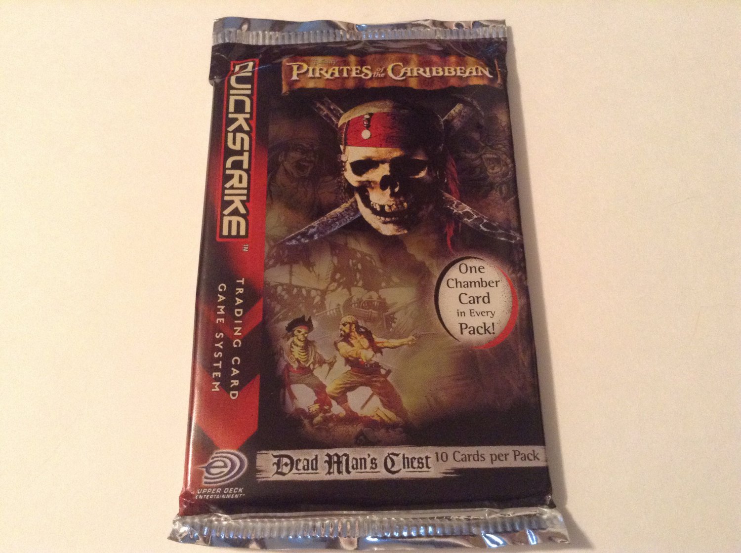The Pirates of the Caribbean Trading Card Pack